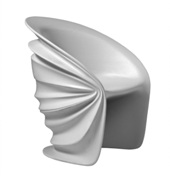 «Складчатое» кресло от Driade