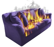 Учёные нашли передовой метод борьбы с возгоранием мебели