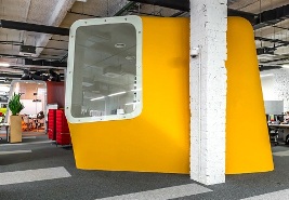 Компания «Яндекс» обустроила новый офис