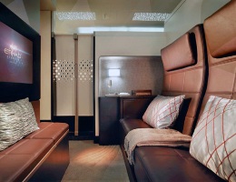 Компания Etihad Airways демонстрирует элитную мебель