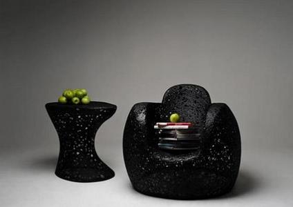 Инновационную мебель из базальтового волокна создал латвийский дизайнер