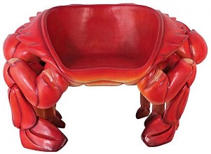 Кресло Giant Red King Crab: в мире животных
