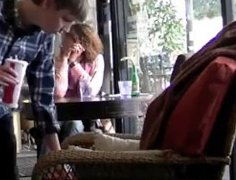 Человек-стул пугал жителей Калифорнии