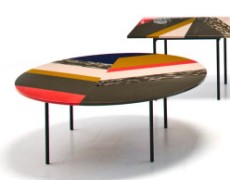 Fishbone table: весёлые полосы
