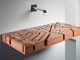 Умывальник-«путеводитель» Water Map