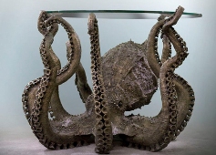 Octopus Table: застывший осьминог