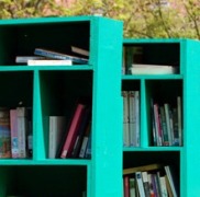 Книжные стеллажи – на остановках?