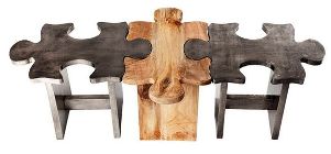 Jigsaw puzzle: собери себе скамейку