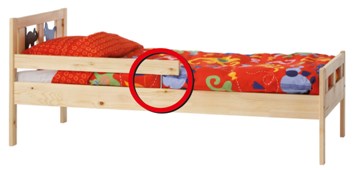 Детские кровати IKEA могут оказаться опасными