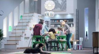 IKEA рекламирует модульную кухню Metod
